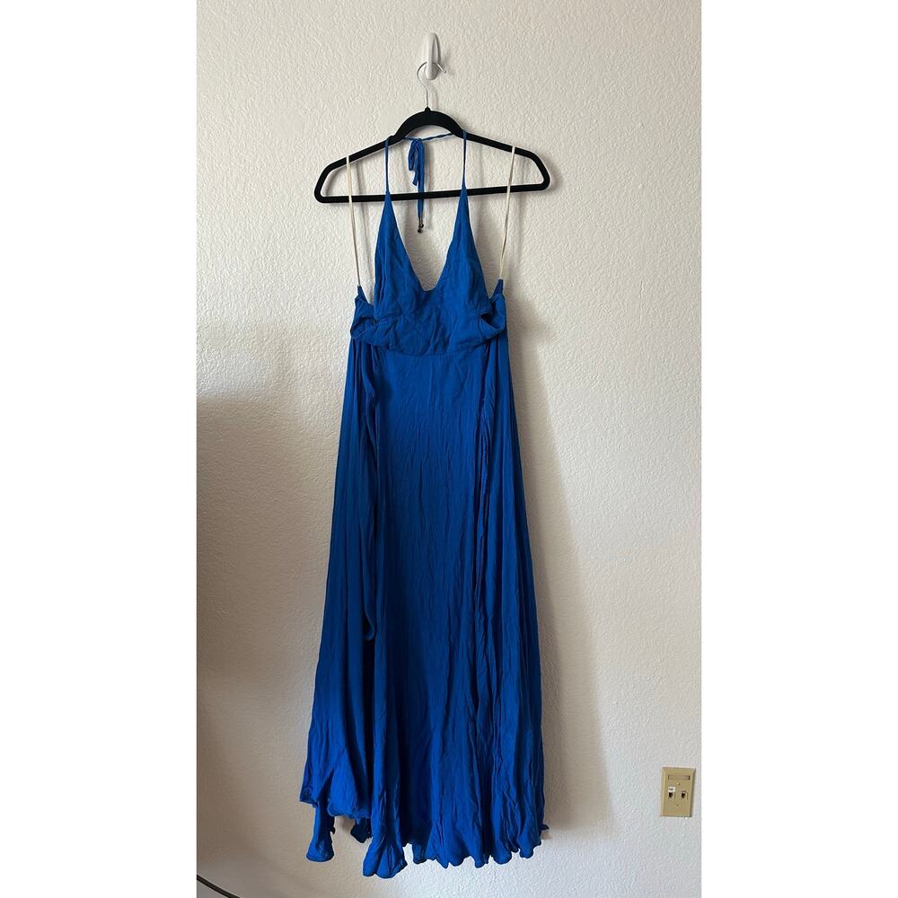 Free People Endless Summer Lillie Blue Maxi Dress - Picture 2 of 6